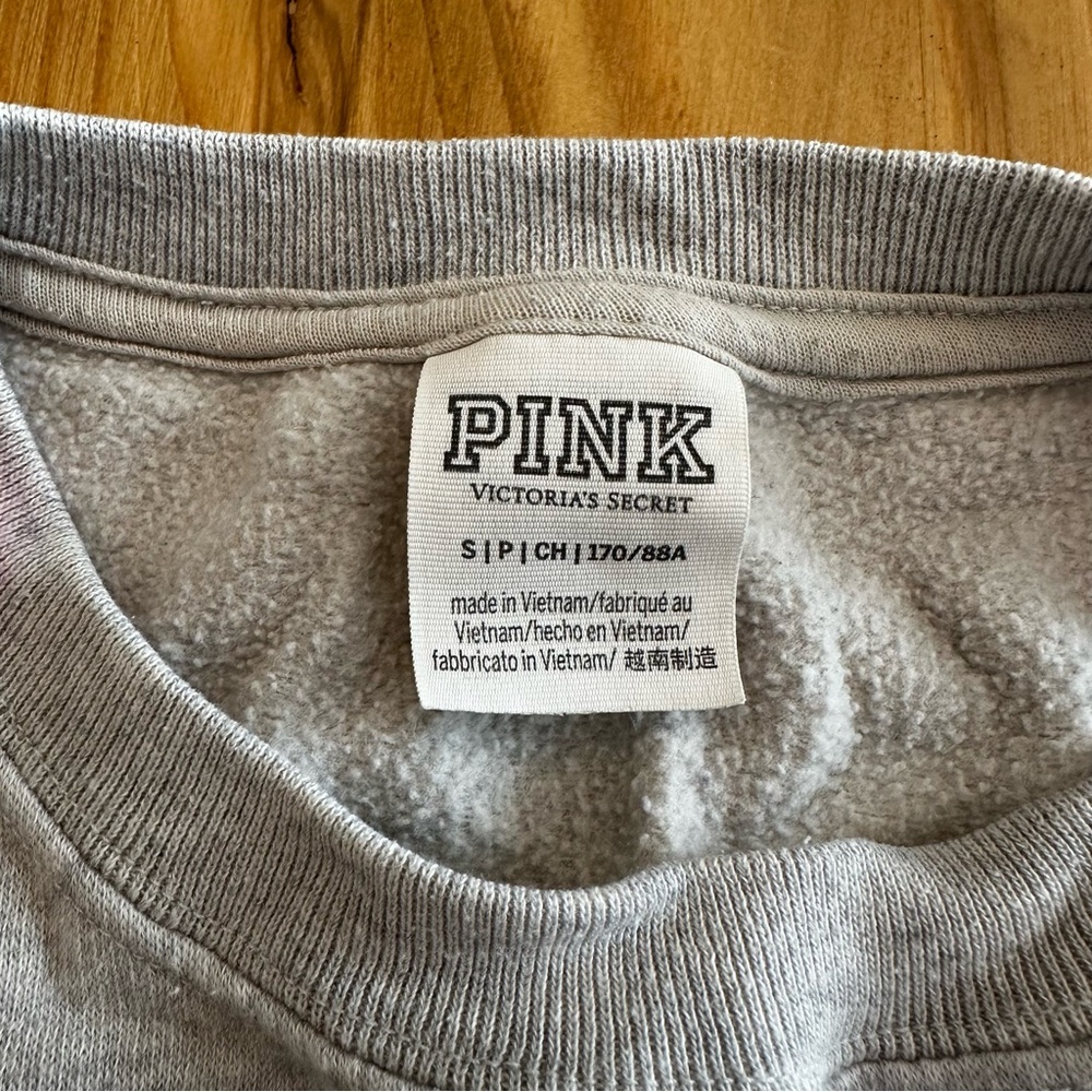PINK Victoria's Secret Multicolor Tie-Dye Crewneck Sweatshirt - Picture 4 of 5